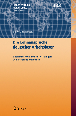 Die Lohnansprüche deutscher Arbeitsloser von Christensen,  Björn