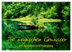 Die magischen Gewässer von Jiuzhaigou und Huanglong (Wandkalender 2024 DIN A2 quer), CALVENDO Monatskalender von Joecks,  Armin