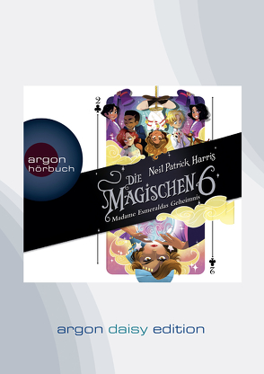 Die Magischen Sechs – Madame Esmeraldas Geheimnis (DAISY Edition) von Harris,  Neil Patrick, Jäger,  Simon, Lindenbauer,  Lena, Segerer,  Katrin