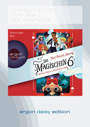 Die Magischen Sechs – Wendel Wispers unheimliche Puppe (DAISY Edition) von Harris,  Neil Patrick, Jäger,  Simon, Segerer,  Katrin