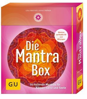 Die Mantrabox (Box mit Karten, Booklet und Audio-CD) von Freund,  Lisa, Trökes,  Anna