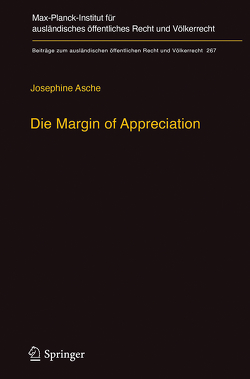 Die Margin of Appreciation von Asche,  Josephine