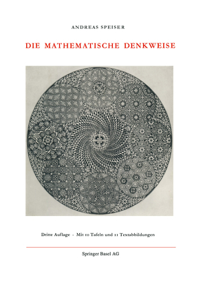 Die Mathematische Denkweise von Speiser,  Andreas