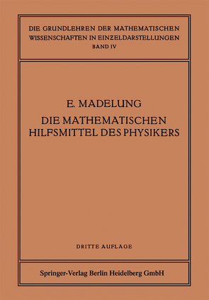 Die Mathematischen Hilfsmittel des Physikers von Boehle,  NA, Flügge,  NA, Madelung,  Erwin