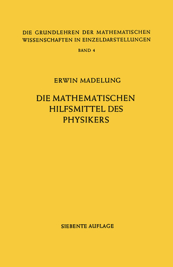 Die Mathematischen Hilfsmittel des Physikers von Madelung,  Erwin