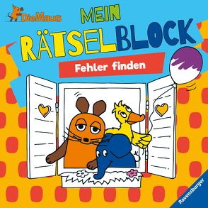 Die Maus Mein Rätselblock Fehler finden von WDR mediagroup licensing GmbH