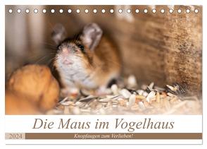 Die Maus im Vogelhaus (Tischkalender 2024 DIN A5 quer), CALVENDO Monatskalender von Photography by Nicole Peters,  Passion