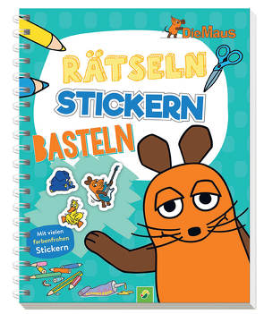 Die Maus – Rätseln, Stickern, Basteln