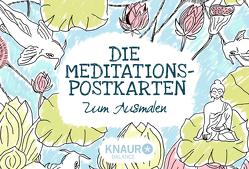 Die Meditations-Postkarten zum Ausmalen von Zimmer,  Melanie