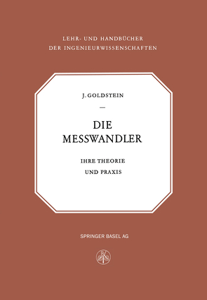 Die Messwandler von Goldstein,  Isaak