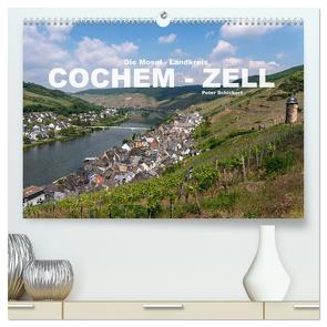 Die Mosel – Landkreis Cochem – Zell (hochwertiger Premium Wandkalender 2024 DIN A2 quer), Kunstdruck in Hochglanz von Schickert,  Peter