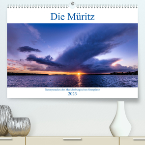 Die Müritz – Naturparadies der Mecklenburgischen Seenplatte (Premium, hochwertiger DIN A2 Wandkalender 2023, Kunstdruck in Hochglanz) von Pretzel - FotoPretzel,  André