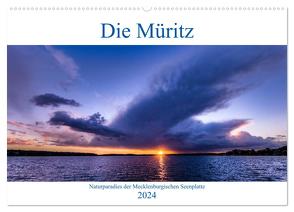 Die Müritz – Naturparadies der Mecklenburgischen Seenplatte (Wandkalender 2024 DIN A2 quer), CALVENDO Monatskalender von Pretzel - FotoPretzel,  André