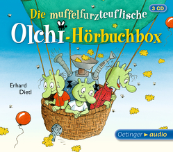 Die muffelfurzteuflische Olchi-Hörbuchbox von Dietl,  Erhard, Dittmann,  Klaus, Faber,  Dieter, Gustavus,  Frank, Hübner,  Karla Marie, Kirchberger,  Stephanie, Mank,  Maritna, Michaelis,  Eva, Missler,  Robert, Nickel,  Torvi, Oberpichler,  Frank, Rieß,  Alexander, Sass-Kömpke,  Ines, Schmitt,  Rainer, Weitendorf,  Niklas, Wendland,  Jens, Wulkop,  Nils