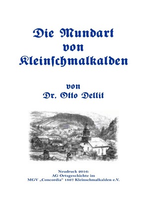 Die Mundart von Kleinschmalkalden von Eplinius,  Ingolf