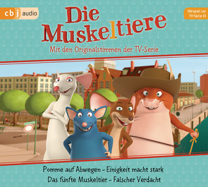 Die Muskeltiere – Hörspiel zur TV-Serie 01 von Krause,  Ute, Martin,  Thomas Balou, Schröder,  Patrick, Schülke,  Martin, Sedlmeir,  Maresa, Sedlmeir,  Paul, Wenke,  Thomas