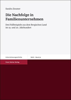 Die Nachfolge in Familienunternehmen von Zeumer,  Sandra