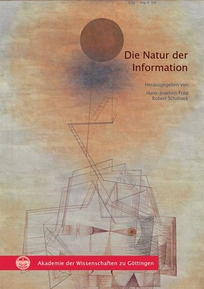 Die Natur der Information von Fritz,  Hans-Joachim, Schaback,  Robert