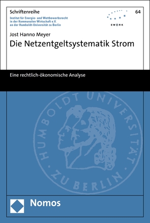 Die Netzentgeltsystematik Strom von Meyer,  Jost Hanno