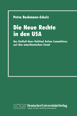 Die Neue Rechte in den USA von Beckmann-Schulz,  Petra