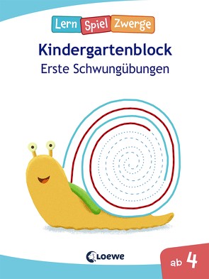 Die neuen LernSpielZwerge – Erste Schwungübungen von Thau,  Christine