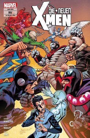 Die neuen X-Men von Bagley,  Mark, Bigerel,  Yves, Diaz,  Paco, Grace,  Sina, Hopeless,  Dennis, Petz,  Jürgen, Smith,  Cory