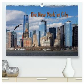 Die New Yorker City (hochwertiger Premium Wandkalender 2024 DIN A2 quer), Kunstdruck in Hochglanz von Tangermann,  Franz