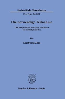 Die notwendige Teilnahme. von Zhao,  Xueshuang