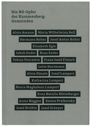 Die NS-Opfer der Kummenberg-Gemeinden von Walser,  Harald