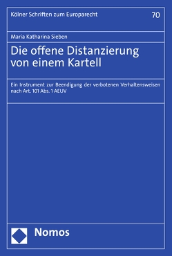 Die offene Distanzierung von einem Kartell von Sieben,  Maria Katharina