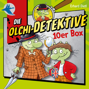 Die Olchi-Detektive 10er Box von Arnold,  Monty, Bach,  Patrick, conception,  CSC creative sound, Danielewicz,  Rudolf, Dietl,  Erhard, Dreke,  Dagmar, Frass,  Wolf, Gustavus,  Frank, Hanisch,  Volker, Iland-Olschewski,  Barbara, Kirchberger,  Stephanie, Krüger,  Lennardt, Langer,  Markus, Michaelis,  Eva, Pappert,  Christine, Schöne,  Christoph, Weis,  Peter, Werfel,  Pia