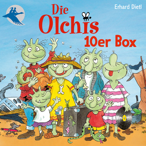 Die Olchis 10er Box von Ahlborn,  Jodie, Arnold,  Monty, Brosch,  Robin, Dietl,  Erhard, Faber,  Dieter, Frass,  Wolf, Gustavus,  Frank, Kirchberger,  Stephanie, Marmon,  Uticha, Michaelis,  Eva, Missler,  Robert, Oberpichler,  Frank, Schmitt,  Rainer, Schreier,  Nadine, Wendland,  Jens, Wulkop,  Nils