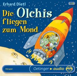 Die Olchis fliegen zum Mond von Dietl,  Erhard, Dittmann,  Klaus, Kirchberger,  Stephanie, Mank,  Maritna, Michaelis,  Eva, Missler,  Robert, Schmitt,  Rainer, Schülke,  Achim, Schütz,  Elga, Stark,  Christian, Wendland,  Jens, Werfel,  Pia, Wulkop,  Nils