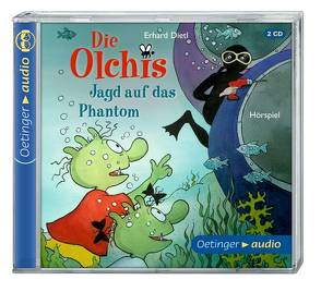 Die Olchis. Jagd auf das Phantom (2 CD) von Dietl,  Erhard, Dittrich,  Benjamin, Dreke,  Dagmar, Faber,  Dieter, Gustavus,  Frank, Kirchberger,  Stephanie, Michaelis,  Eva, Missler,  Robert, Oberpichler,  Frank