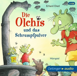 Die Olchis und das Schrumpfpulver von Arnold,  Monty, Dietl,  Erhard, Dillge,  Gerlinde, Dreke,  Dagmar, Faber,  Dieter, Frass,  Wolf, Frieden,  Jonatan, Gustavus,  Frank, Michaelis,  Eva, Missler,  Robert, Oberpichler,  Frank, Schreier,  Nadine, Thiemann,  Helena, Wulkop,  Nils