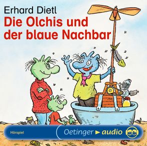 Die Olchis und der blaue Nachbar von Dietl,  Erhard, Kirchberger,  Stephanie, Mank,  Maritna, Michaelis,  Eva, Missler,  Robert, Schmitt,  Rainer, Wendland,  Jens, Wulkop,  Nils