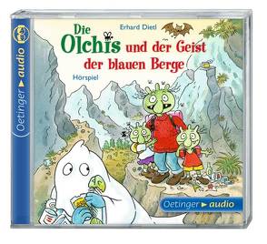 Die Olchis und der Geist der blauen Berge von Dietl,  Erhard, Dreke,  Dagmar, Faber,  Dieter, Gustavus,  Frank, Kirchberger,  Stephanie, Michaelis,  Eva, Missler,  Robert, Oberpichler,  Frank, Schmitt,  Rainer, Wendland,  Jens