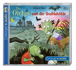 Die Olchis und die Teufelshöhle (2 CD) von Dietl,  Erhard, Dreke,  Dagmar, Kirchberger,  Stephanie, Michaelis,  Eva, Missler,  Robert, Schmitt,  Rainer