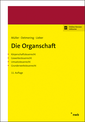 Die Organschaft von Detmering,  Marcel, Lieber,  Bettina, Mueller,  Thomas