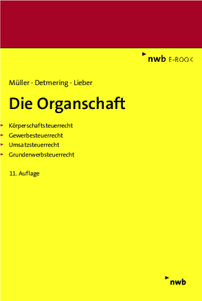 Die Organschaft von Detmering,  Marcel, Lieber,  Bettina, Mueller,  Thomas