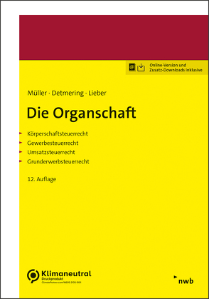 Die Organschaft von Detmering,  Marcel, Lieber,  Bettina, Mueller,  Thomas