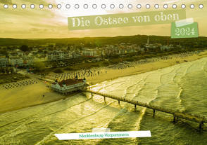 Die Ostsee von oben, Mecklenburg-Vorpommern (Tischkalender 2024 DIN A5 quer), CALVENDO Monatskalender von W. Lambrecht,  Markus