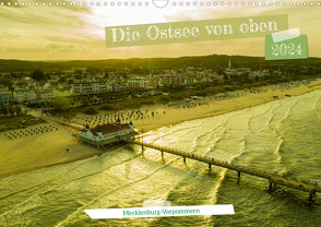 Die Ostsee von oben, Mecklenburg-Vorpommern (Wandkalender 2024 DIN A3 quer) von W. Lambrecht,  Markus