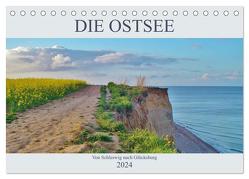 Die Ostsee – von Schleswig nach Glücksburg (Tischkalender 2024 DIN A5 quer), CALVENDO Monatskalender von Janke,  Andrea