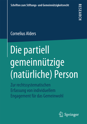 Die partiell gemeinnützige (natürliche) Person von Alders,  Cornelius