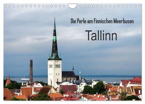 Die Perle am Finnischen Meerbusen Tallinn (Wandkalender 2024 DIN A4 quer), CALVENDO Monatskalender von Rosin,  Dirk