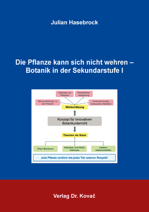 Die Pflanze kann sich nicht wehren – Botanik in der Sekundarstufe I von Hasebrock,  Julian