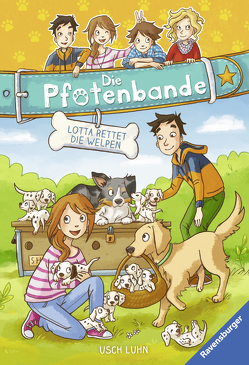 Die Pfotenbande, Band 1: Lotta rettet die Welpen von Luhn,  Usch, Sieverding,  Carola