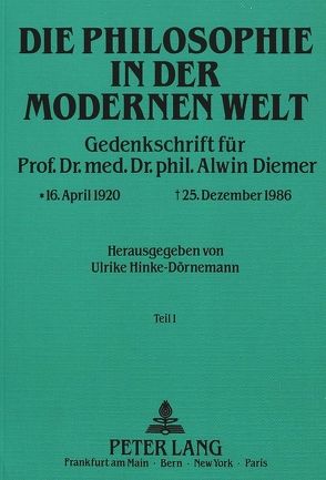 Die Philosophie in der modernen Welt von Hinke-Dörnemann,  Ulrike