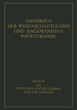 Die Photographische Kamera und ihr Zubehör von Pritschow,  Karl